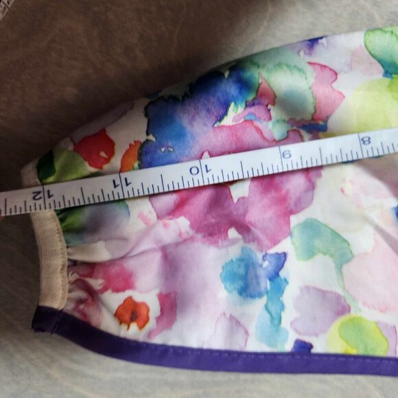 Bumkins sleeved Watercolor bib with Catchall - Picture 8 of 8